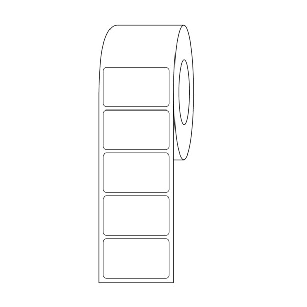 Nevs Thermal Jacket Labels 1-1/2" x 2-1/2" XTJ-1525 - main